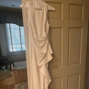 Stunning White Gown - Carmen Marc Valvo